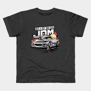 Just a Boy Who Loves JDM Kids T-Shirt